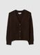Brown oversized cardigan_4