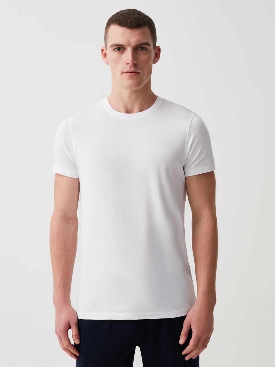 Bipack t-shirt intime in cotone Supima_0