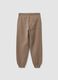 Beige Jogginghose aus Bio-Baumwolle_1