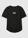 Black cotton short-sleeve T-shirt_4
