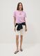 T-shirt rosa de algod&atilde;o puro regular fit com estampado Patrick Star_1