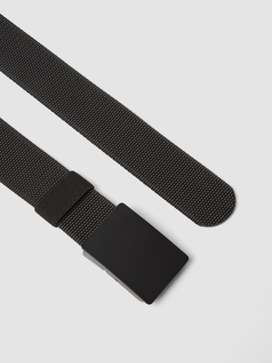 Black belt with matte buckle_1