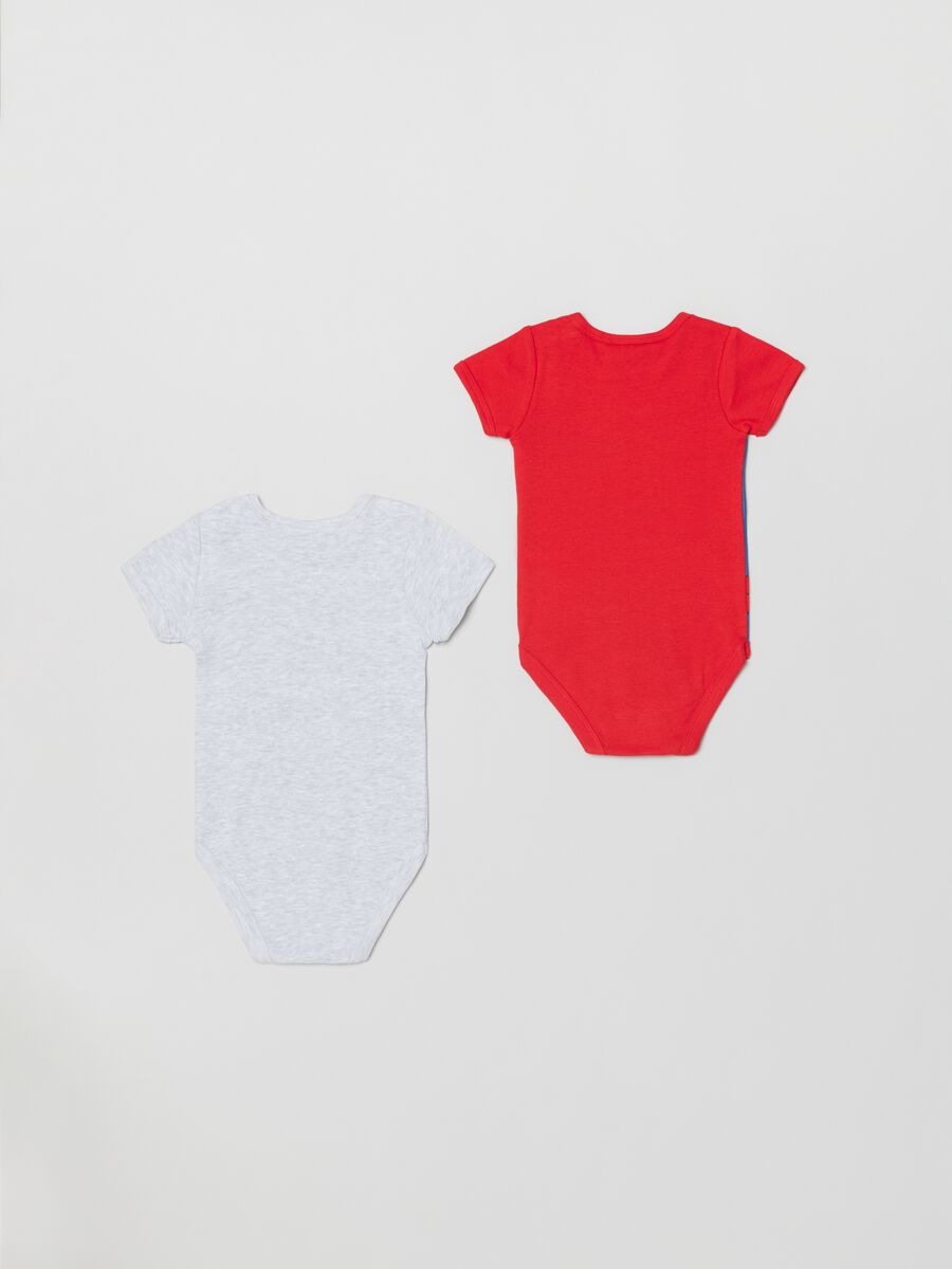 Pack of two onesies with Spidey print_1