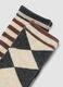 Tripack di calze lunghe beige in cotone organico elasticizzato_2