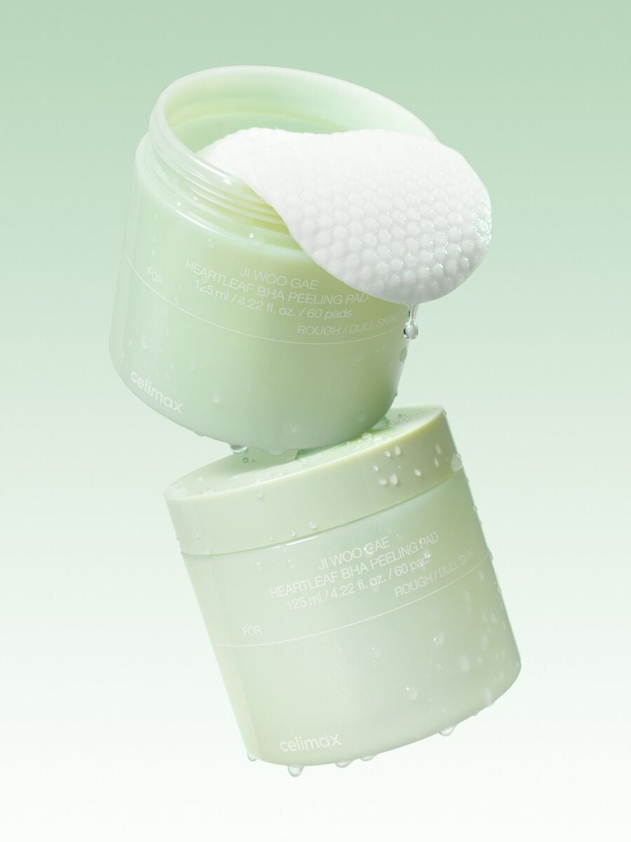 Ji Woo Gae Heartleaf BHA Peeling Pads 60 Pads_1