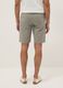 Graue Shorts aus reiner Baumwolle_2