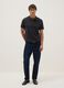 Black pure cotton polo regular fit_0