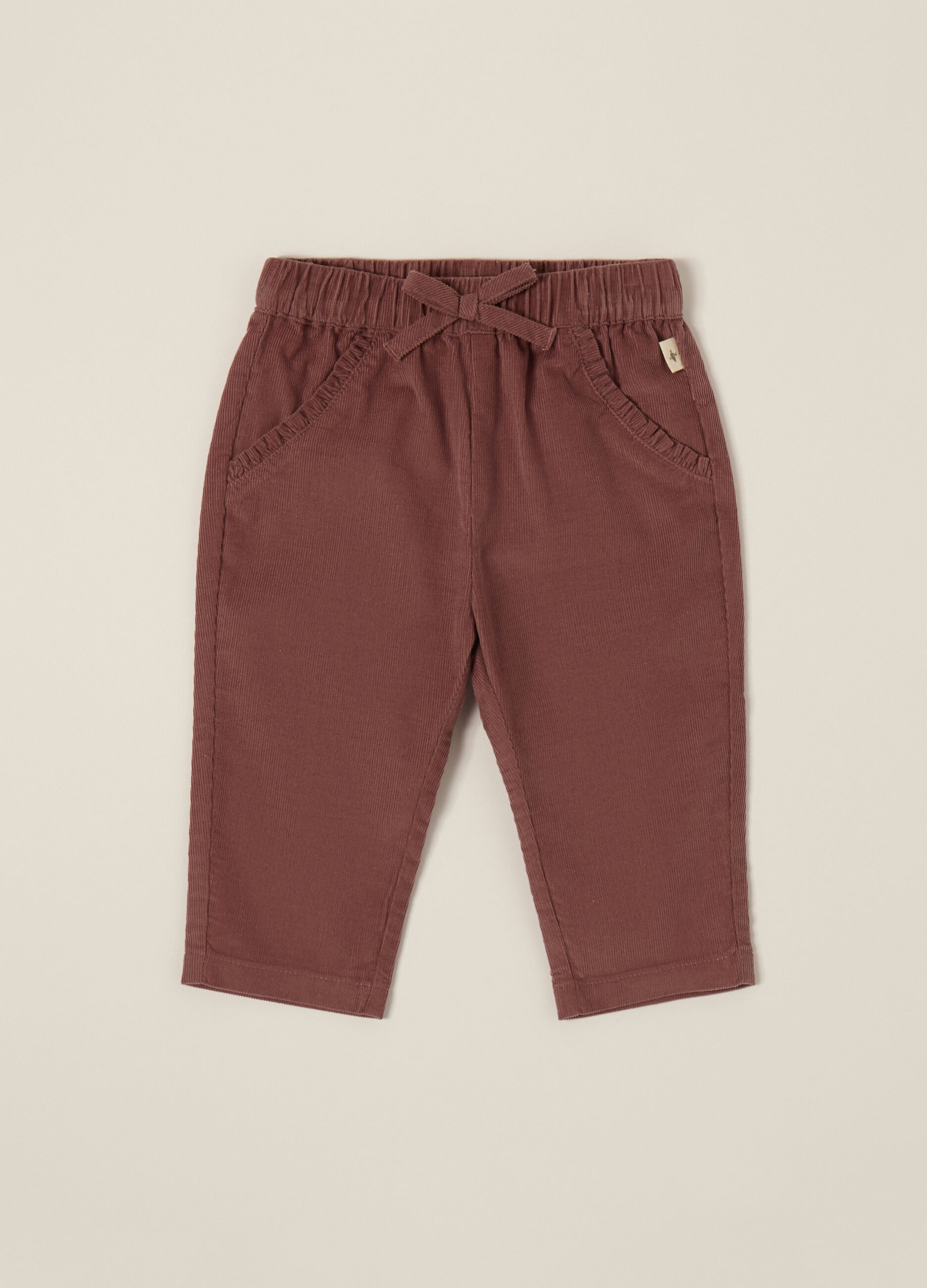 Pink Corduroy Trousers for Girls