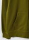 Green regular-fit organic cotton hoodie for boys_5