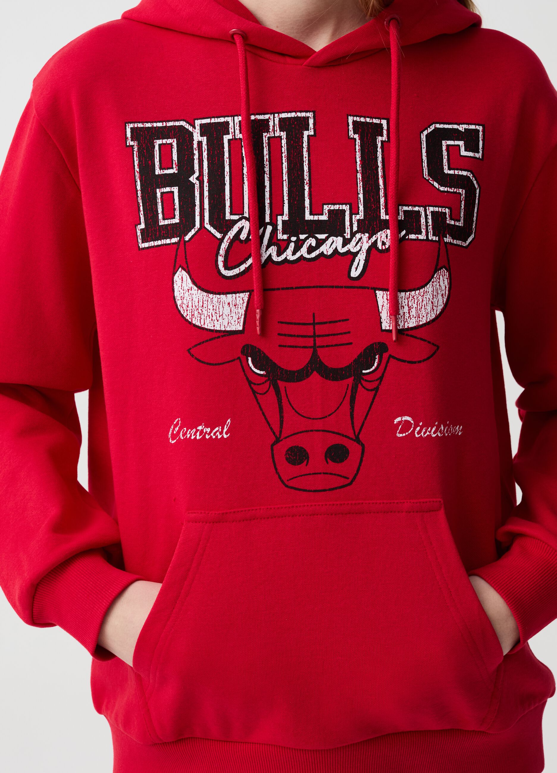 Sudadera con capucha estampado NBA Chicago Bulls