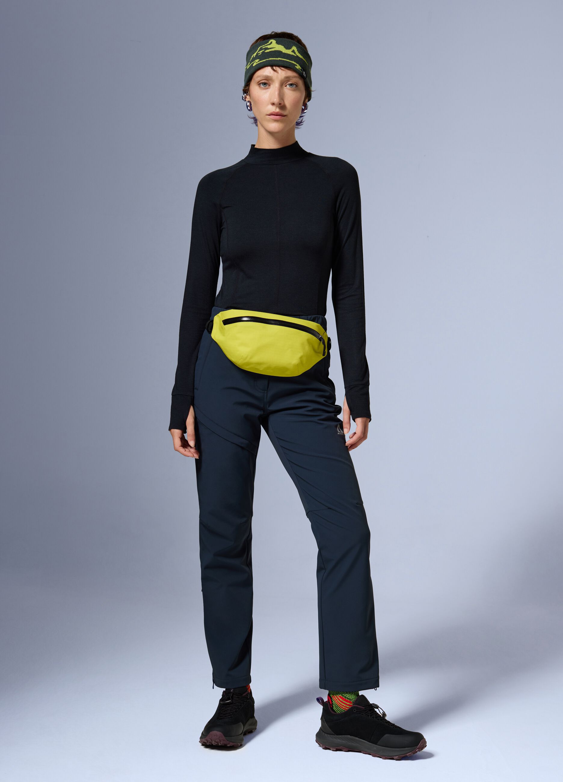 Thermal T-shirt with contouring seams ALTAVIA WITH DEBORAH COMPAGNONI