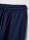 Children's blue jogger trousers in pure cotton regular fit_3