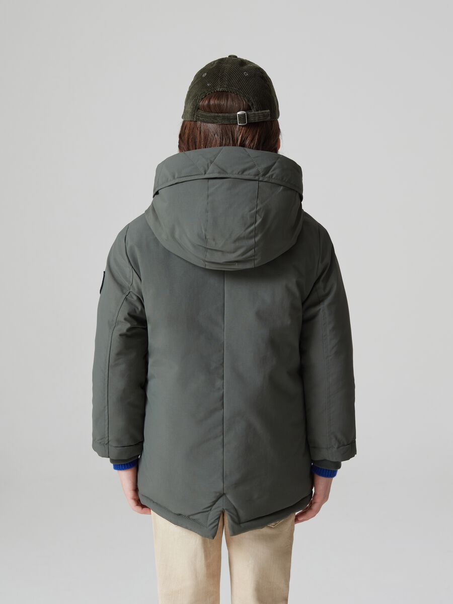 Parka with hood with sherpa lining_2