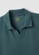 Green stretch cotton short-sleeve polo_5