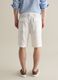 Linen Bermuda shorts with internal drawstring_3