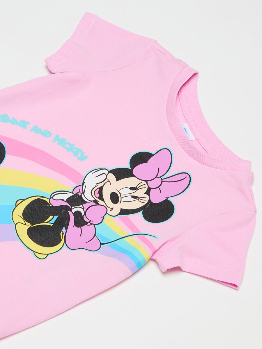 T-shirt with Disney Minnie and Mickey Mouse print_2