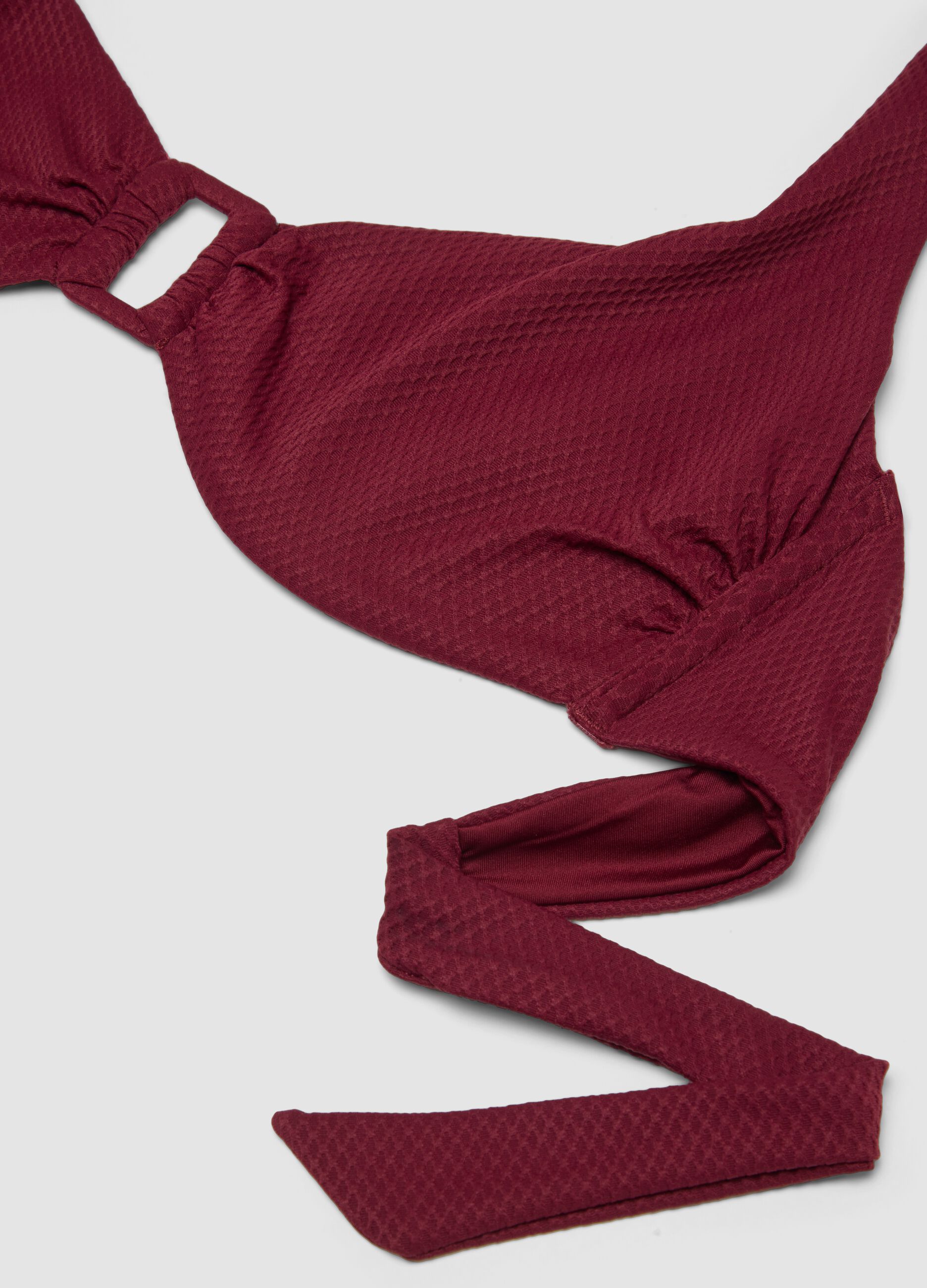 &Kappa;ό&kappa;&kappa;&iota;&nu;&omicron; &epsilon;&lambda;&alpha;&sigma;&tau;&iota;&kappa;ό &tau;&rho;&iota;&gamma;&omega;&nu;&iota;&kappa;ό bikini top &mu;&epsilon; &kappa;&epsilon;&nu;&tau;&rho;&iota;&kappa;ή &alpha;&gamma;&kappa;&rho;ά&phi;&alpha;