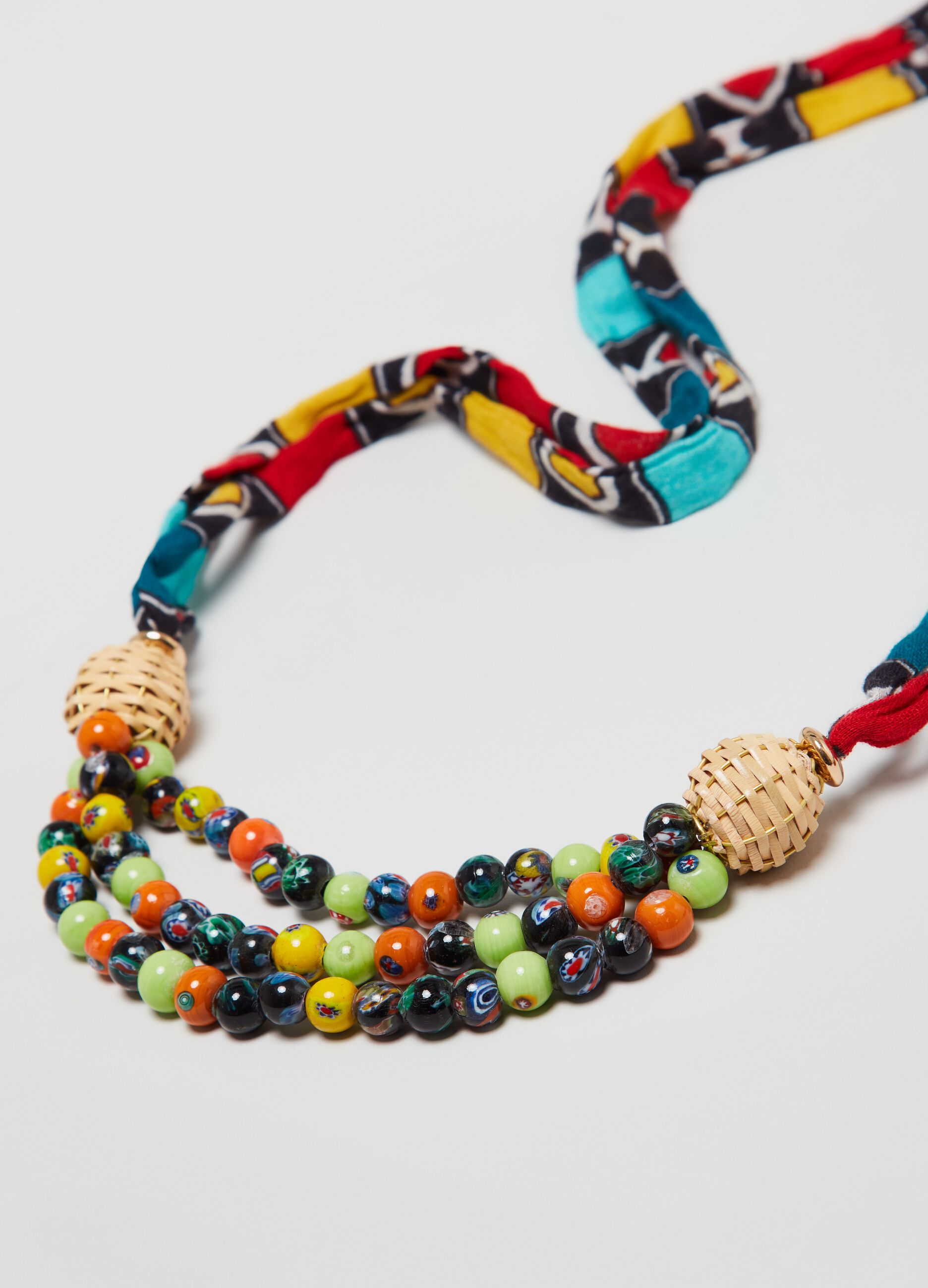 Necklace with stones