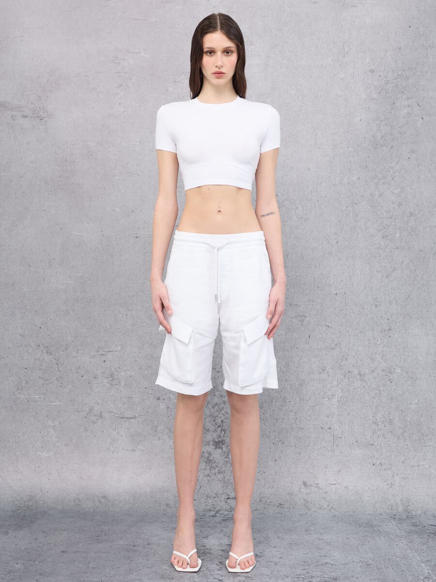 Camiseta Crop Blanca_3