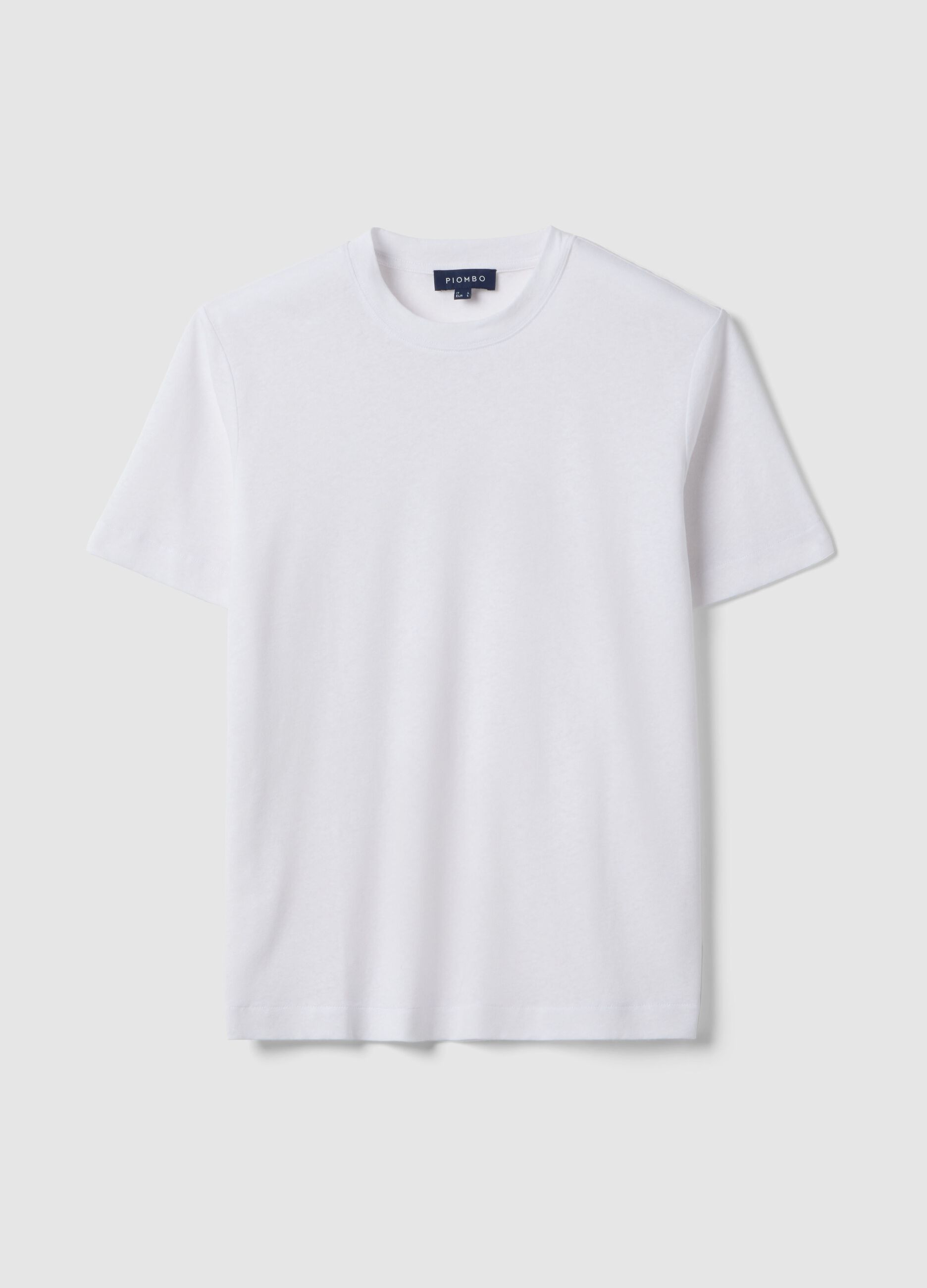 &Lambda;&epsilon;&upsilon;&kappa;ό t-shirt &kappa;&alpha;&nu;&omicron;&nu;&iota;&kappa;ή&sigmaf; &epsilon;&phi;&alpha;&rho;&mu;&omicron;&gamma;ή&sigmaf; &alpha;&pi;ό &mu;&epsilon;ί&gamma;&mu;&alpha; &lambda;&iota;&nu;ό &kappa;&alpha;&iota; &beta;&alpha;&mu;&beta;ά&kappa;&iota;