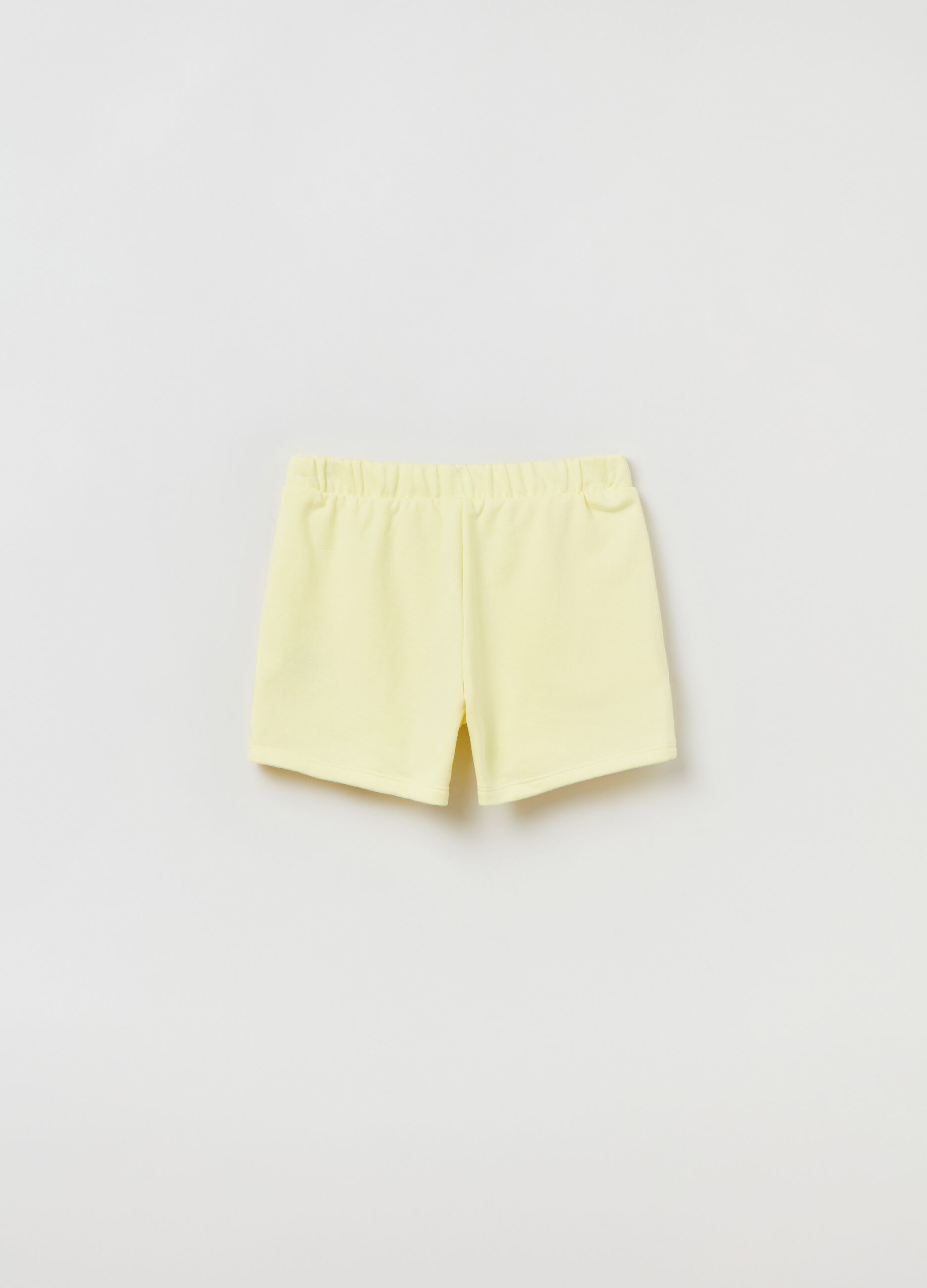Shorts in French Terry con logo