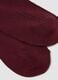 Red ribbed stretch-cotton socks_2