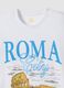 Wei&szlig;es T-Shirt aus reiner Baumwolle mit Print, Regular Fit_5