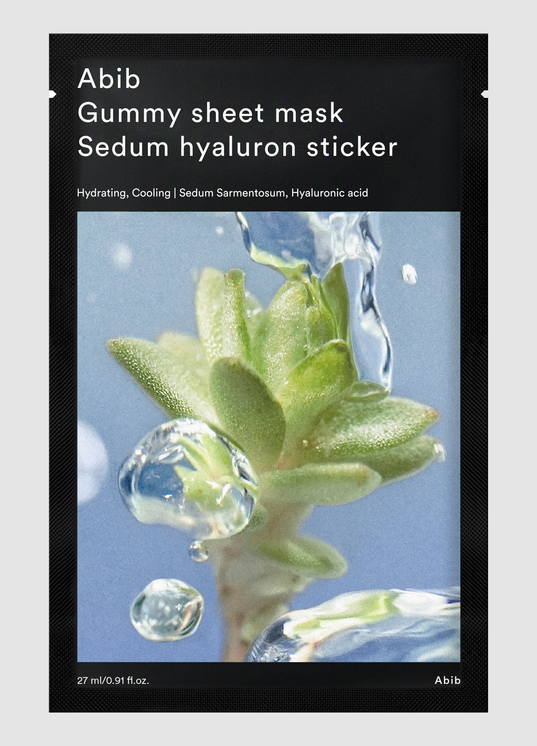 ABIB Gummy Mask Sedum Hyaluron Sticker 27 ml - Skincare Coreano