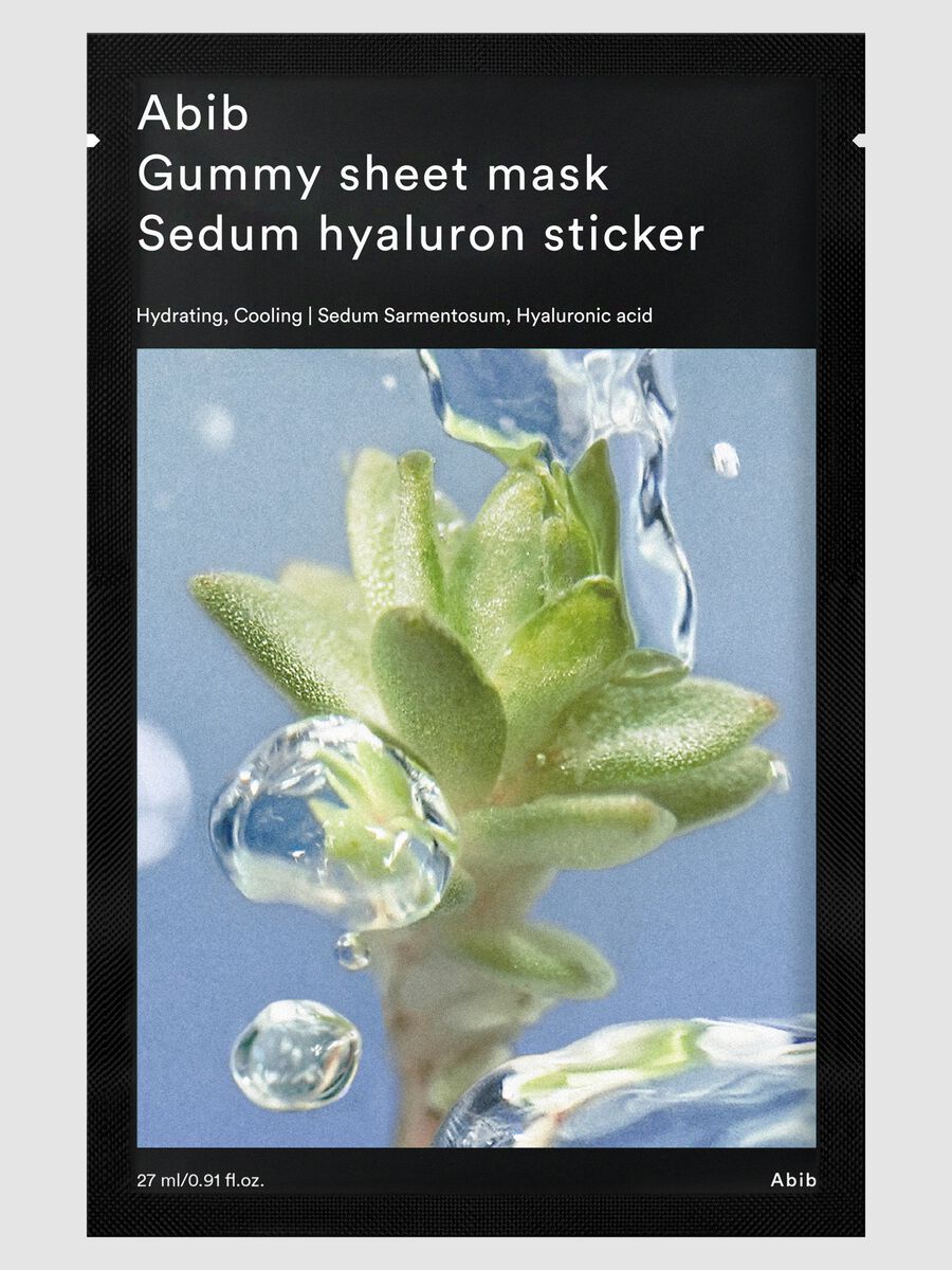 ABIB Gummy Mask Sedum Hyaluron Sticker 27ml - Koreanische Hautpflege_0