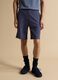 Breathable blue 2-way stretch shorts_1