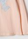 T-shirt rosa de algod&atilde;o puro com borboletas para meninas_3