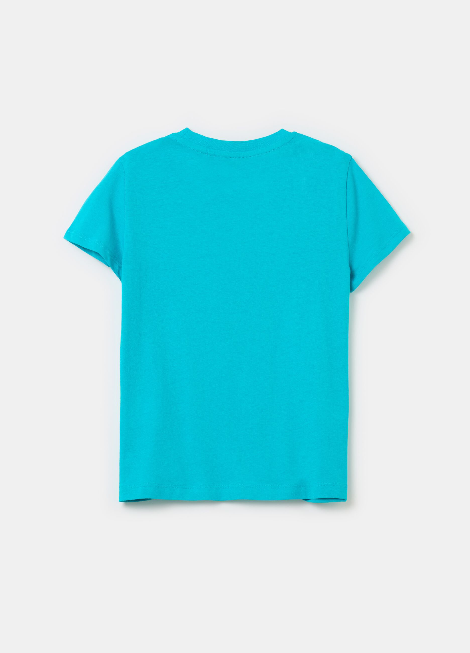 T-shirt in cotone tinta unita