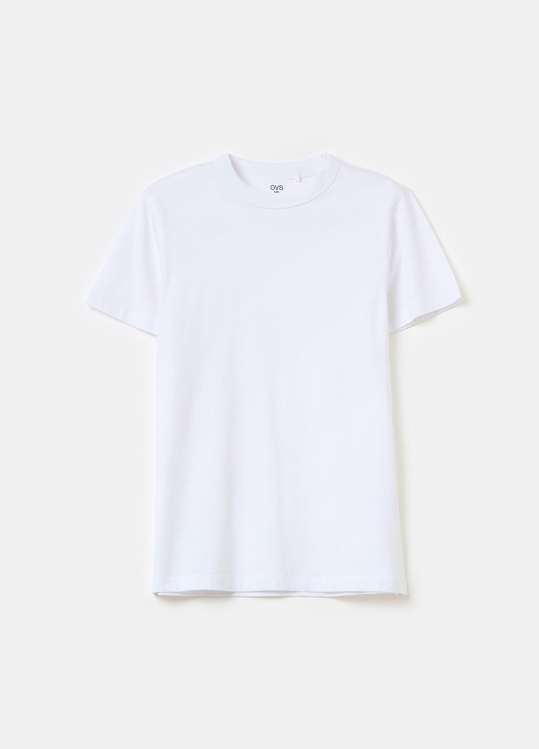 T-shirt Essential girocollo in cotone bio