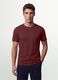 Red pure organic cotton jersey T-shirt, regular fit_2