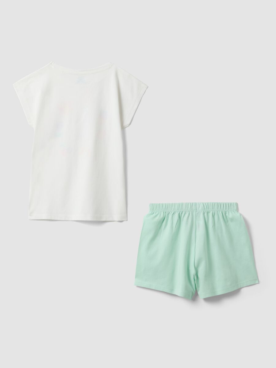 Girls' multicolour pure cotton pyjamas regular fit with designs_1