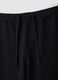 Black regular-fit joggers in stretch Easy Dry fabric_1