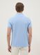 Sky Blue Short Sleeve Polo Shirt in Pure Cotton Regular Fit_2
