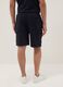 Black cotton-blend cargo Bermuda shorts_2