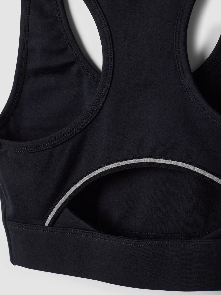 Black stretch sports bra_6
