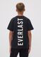 Schwarzes T-Shirt aus reiner Baumwolle mit Logo, Regular Fit, f&uuml;r Jungen_2