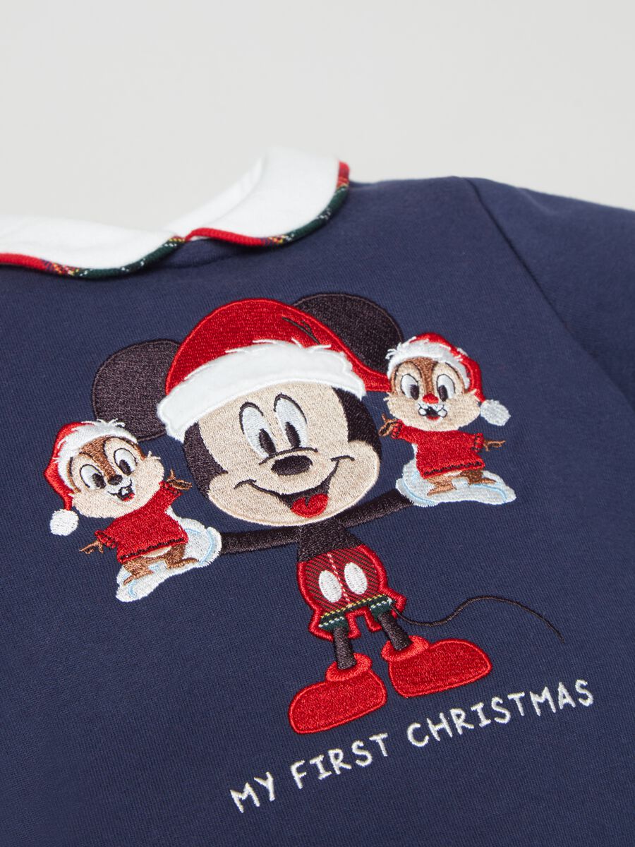 Jogging set with embroidered Christmas Mickey Mouse_2