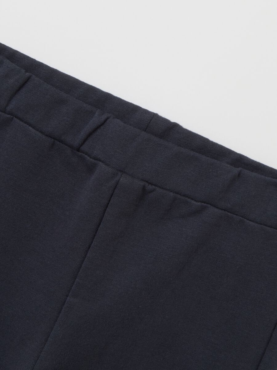 Girls' multicolour cotton blend jogging set_3