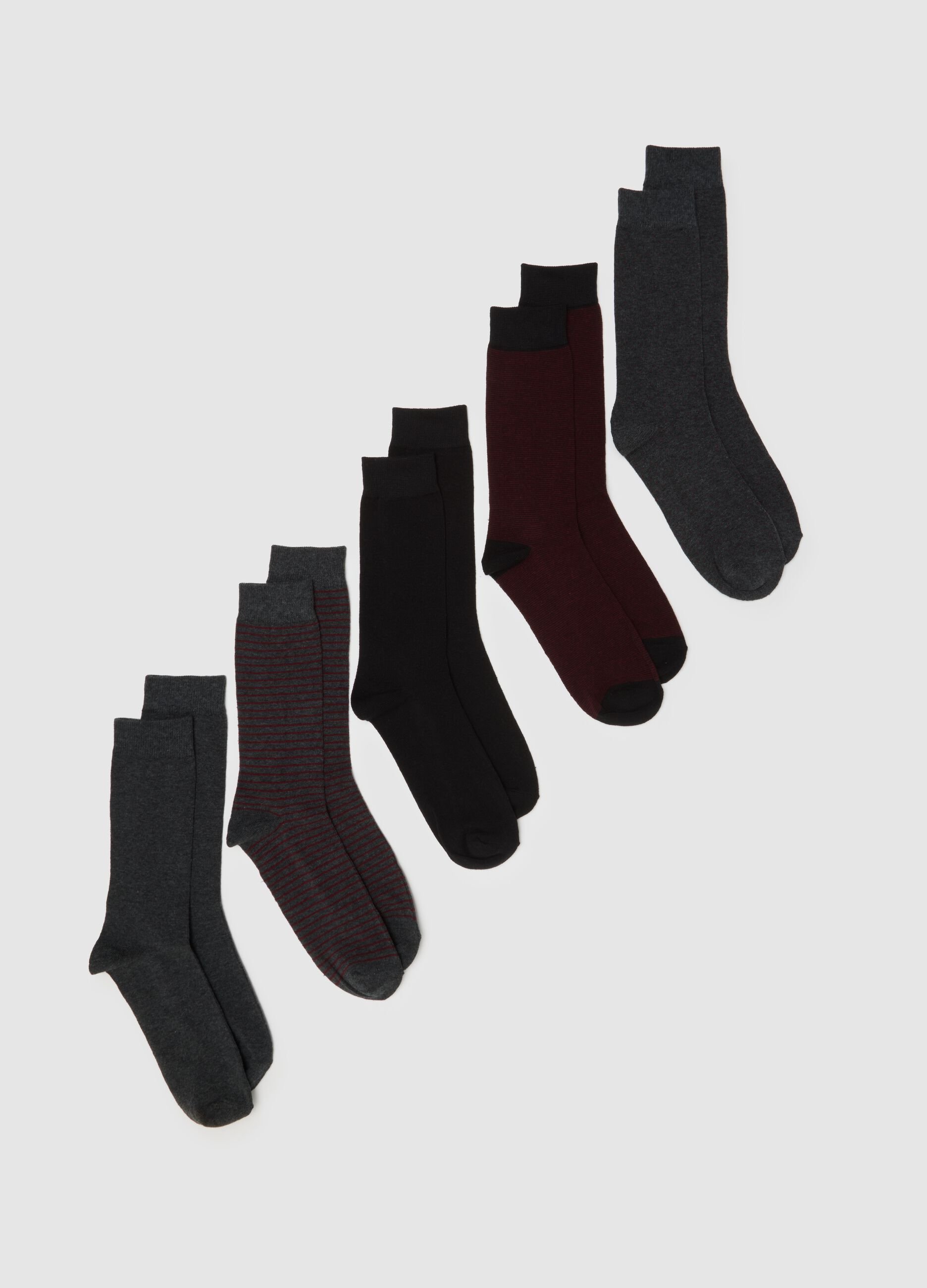 Multicolour Cotton Stretch Short Socks Multipack