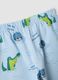 Kids' sky blue pure cotton pyjamas regular fit with prints_3