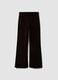 Brown flared ribbed stretch-cotton trousers_6