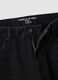Black regular-fit jeans in a cotton, lyocell and viscose blend_1