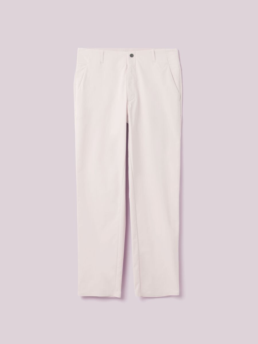 Pantaloni straight in tessuto tecnico ALTAVIA STUDIO_4