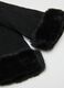 Padded black gloves with soft edge_2