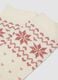 Calzini bianchi in tessuto elasticizzato con fantasia jacquard_1