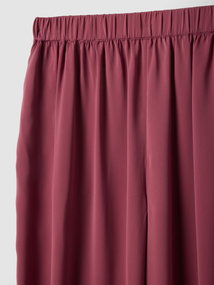 Pink relaxed-fit joggers with elasticated waist_1